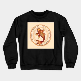 Koi Fish Study Crewneck Sweatshirt